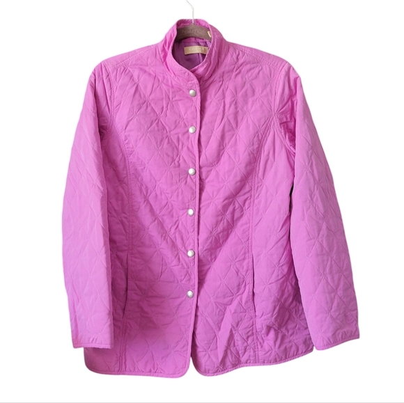 Kate Hill Pink Quilted Jacket - Picture 5 of 6